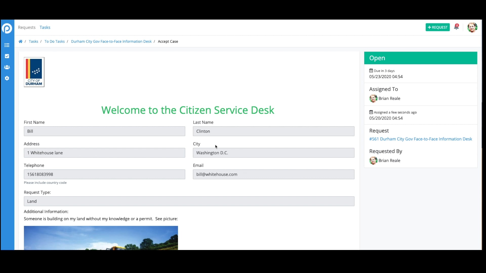 Government Help Desk with Live Agent on Vimeo