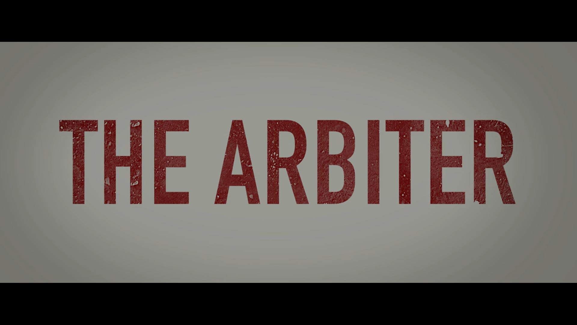 THE ARBITER - Trailer
