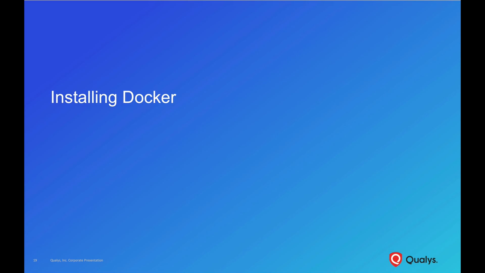 Installing Docker