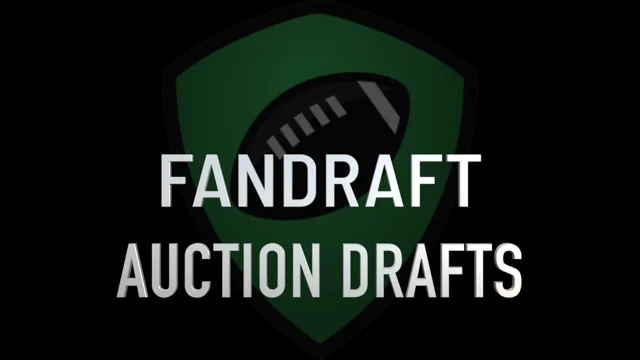 Live Auction Draft Overview - Drafty Sports