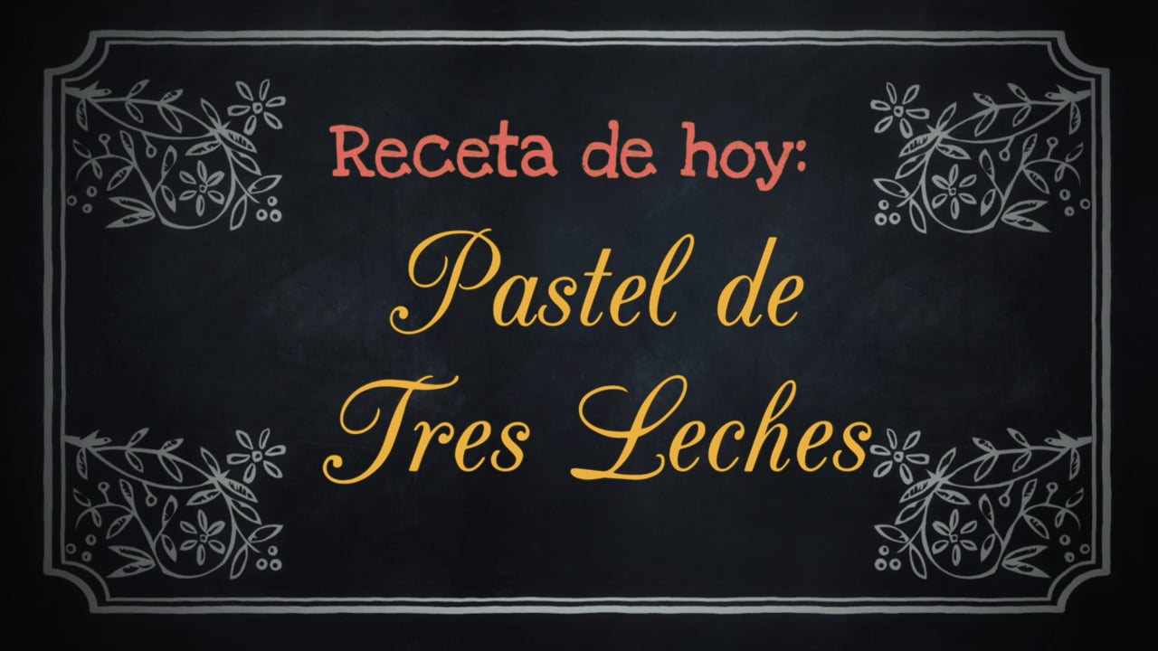 Pastel de Tres Leches