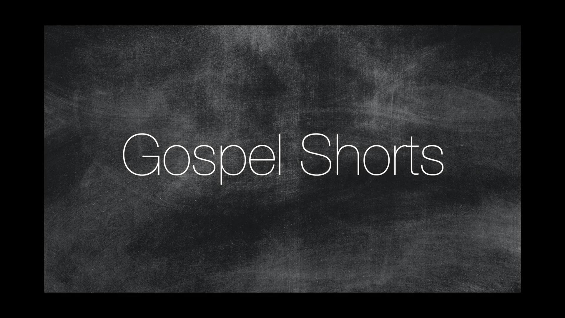 Gospel Intro