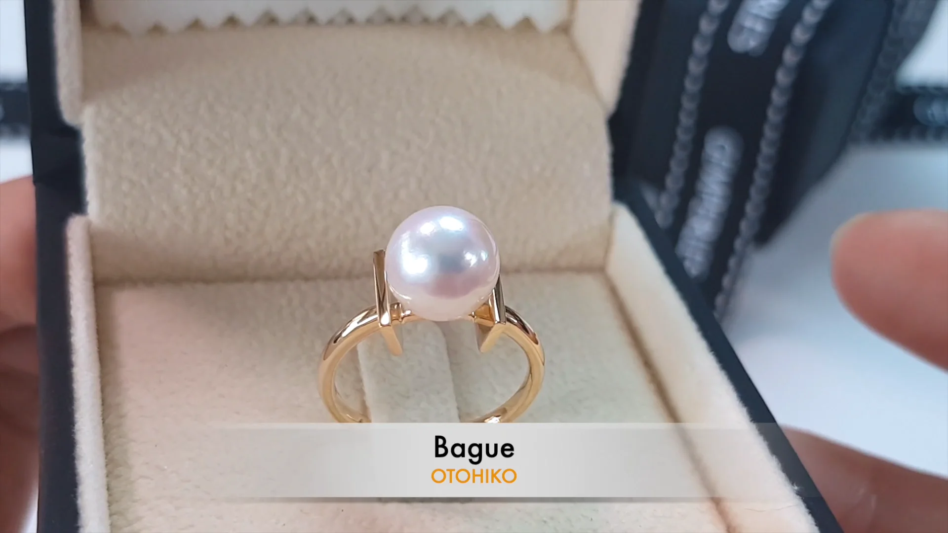 Bague Otohiko I Bague Moderne Perle Akoya I Gemperles