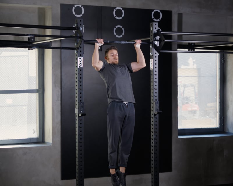 Jump Negative Pull Ups