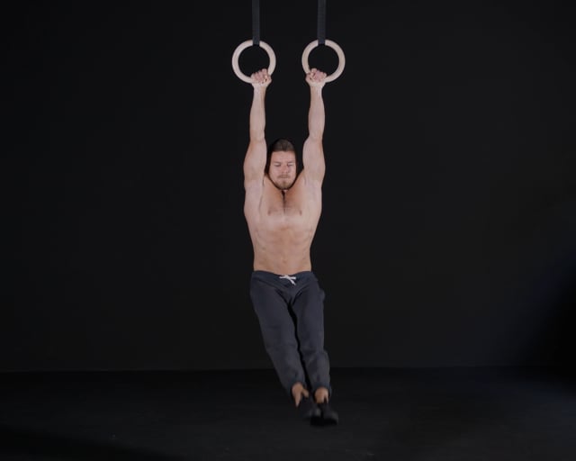 Hanging Leg Raises - Rings