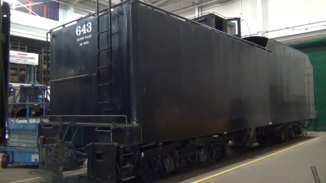 Tour of the Bessemer & Lake Erie No.643 Tender