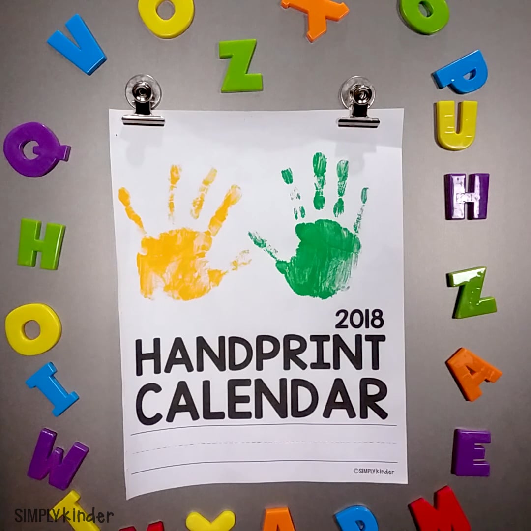 Handprint Calendar - Editable on Vimeo