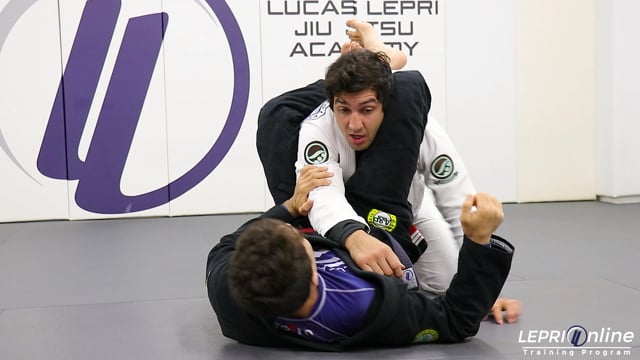 Locked Triangle Escape to Side Control