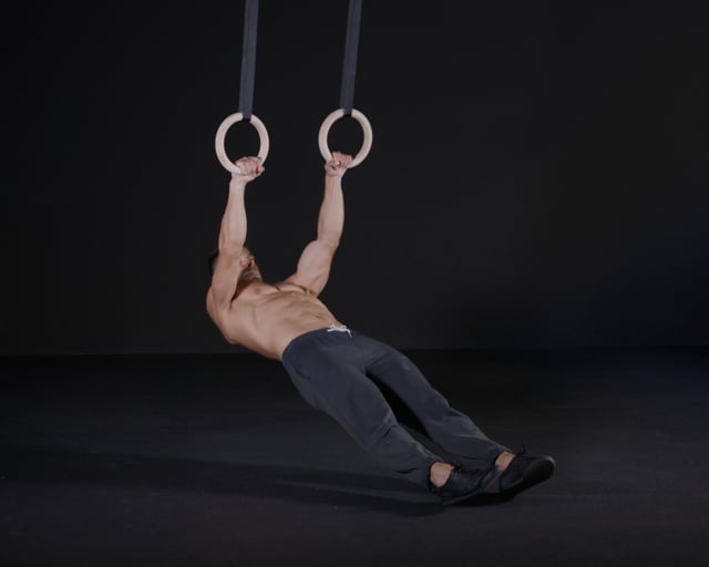 Australian Pull Ups - Rings