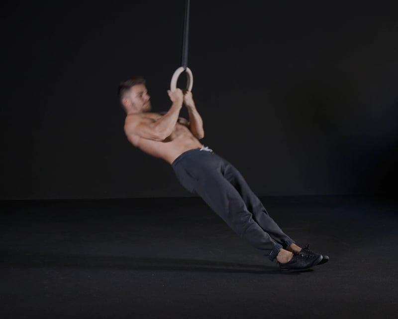 Australian Chin Ups - One Ring