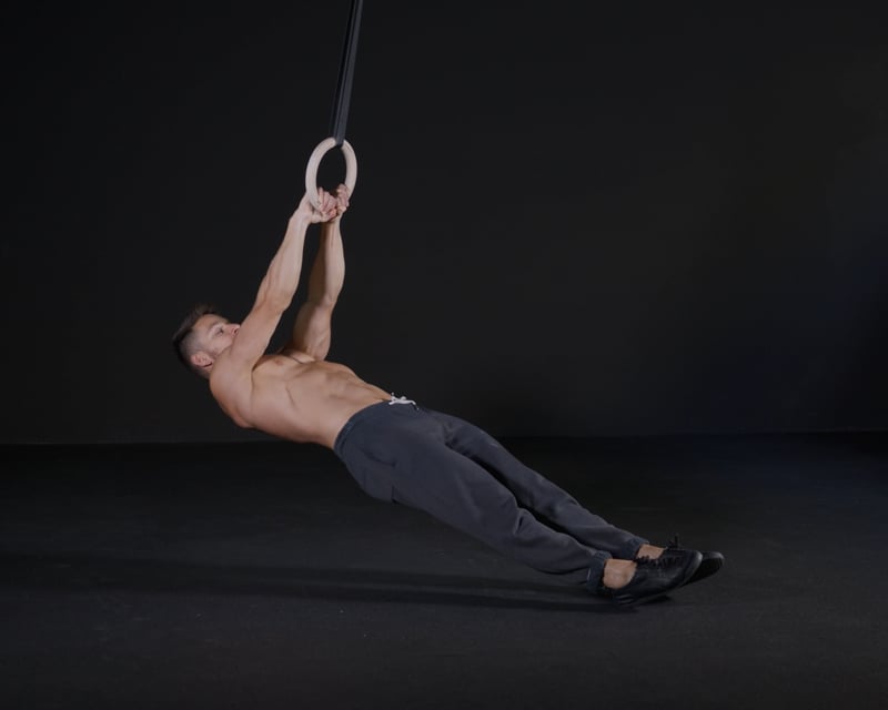 Australian Pull Ups - One Ring