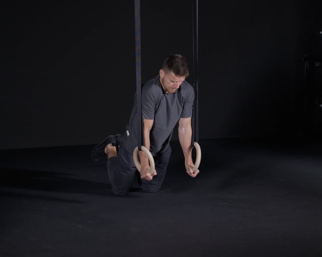 Knee Push Ups - Rings