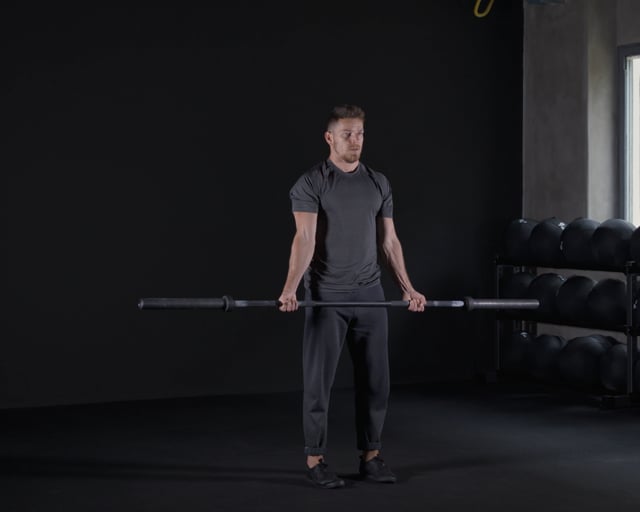 Curls - Wide Grip - Barbell