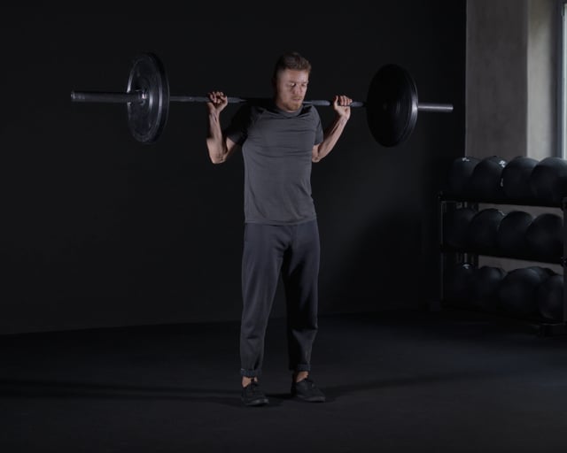 Front Lunges - Barbell