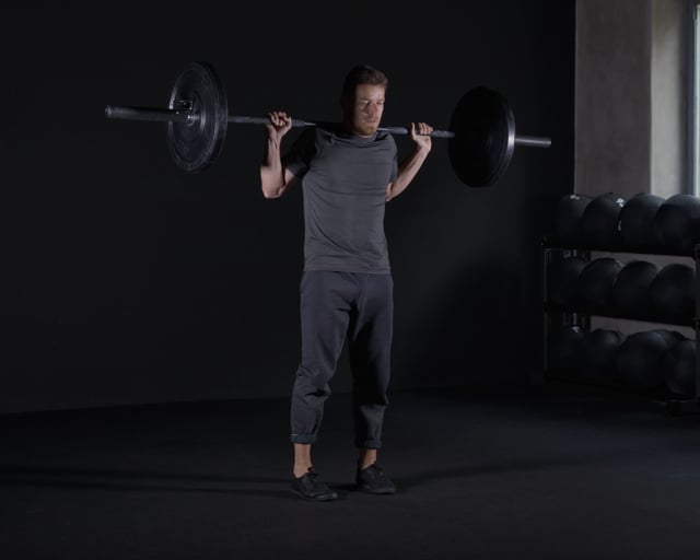 Reverse Lunge - Barbell