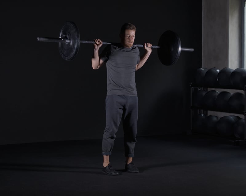 Reverse Lunge - Barbell