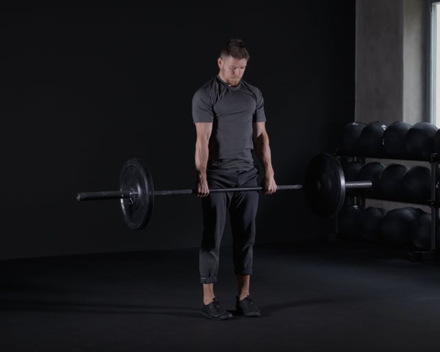 Romanian Dead Lifts - Barbell