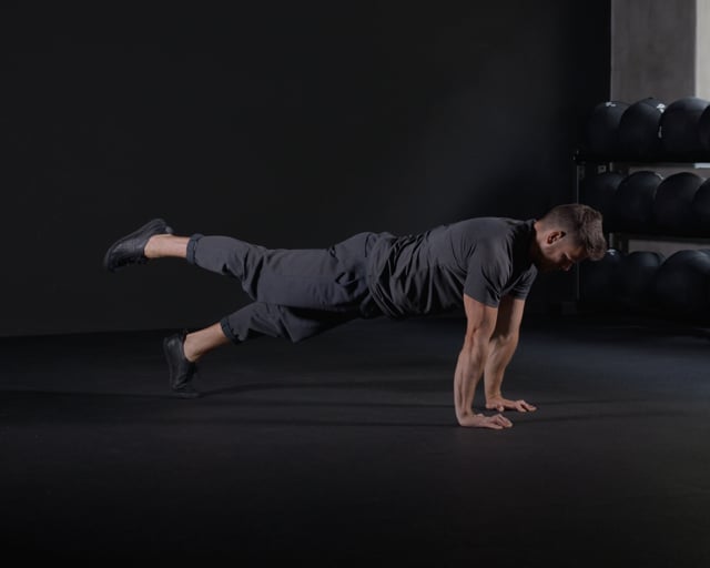 Push Ups - One Leg