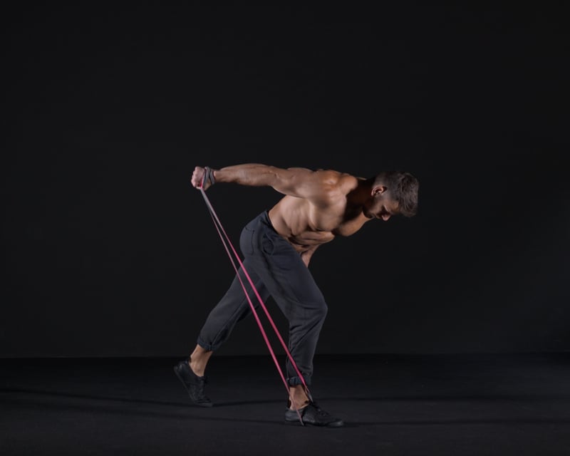 Tricep Kick Backs - Resistance Band