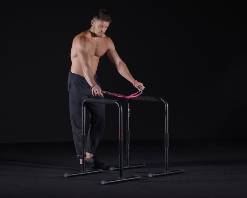 Dips - Resistance Bands - Assistive