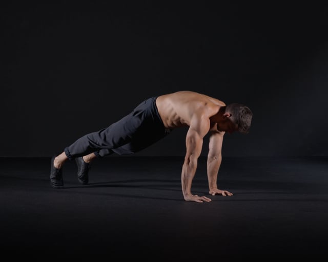 High Plank Hand Reach