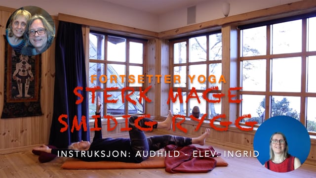 Sterk mage & smidig rygg - fortsetter yoga
