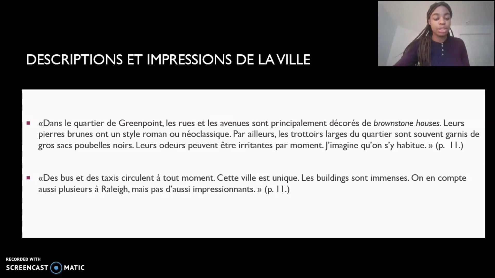 Projet New York - Noémie Itoua