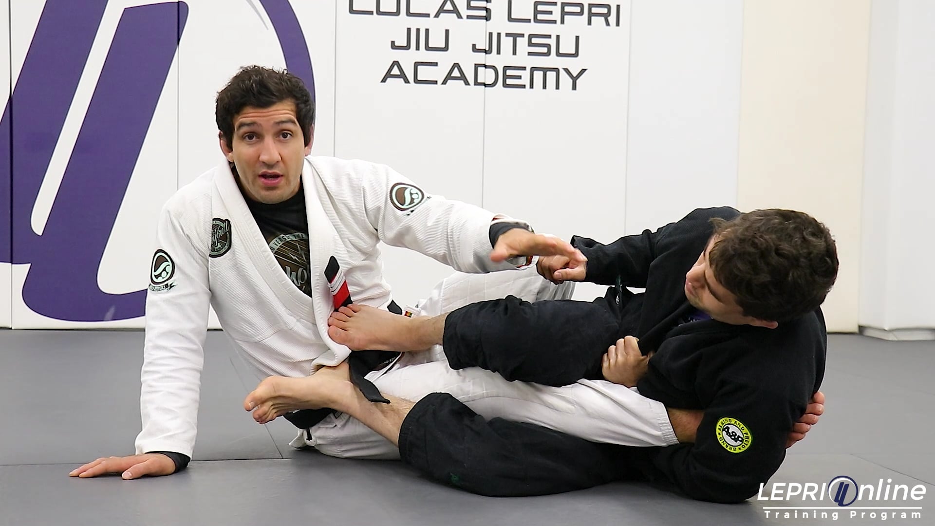 Lepri BJJ Online Training Straight Ankle Lock Escape to Mount