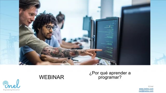 Webinar ¿Por qué aprender a programar?