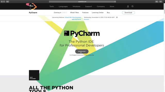 Installer PyCharm sur Windows