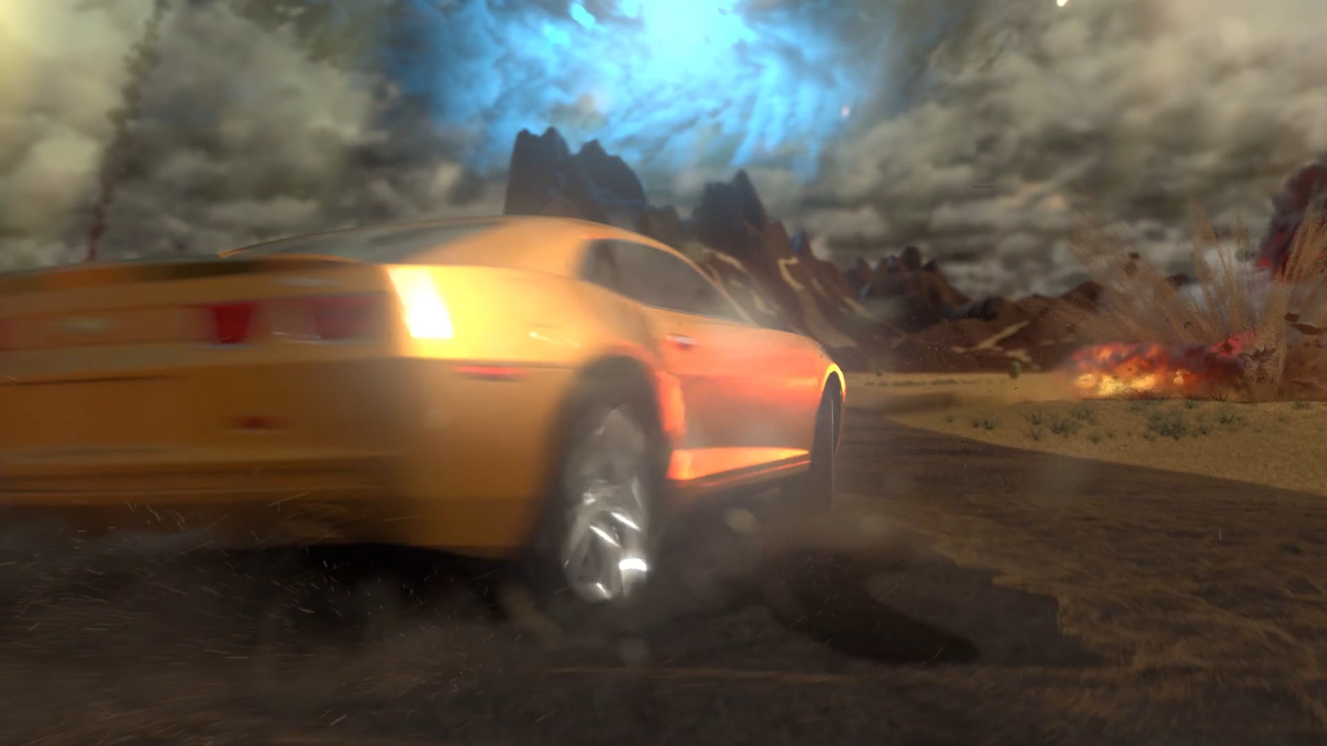 Meteor Shower : Houdini showcase