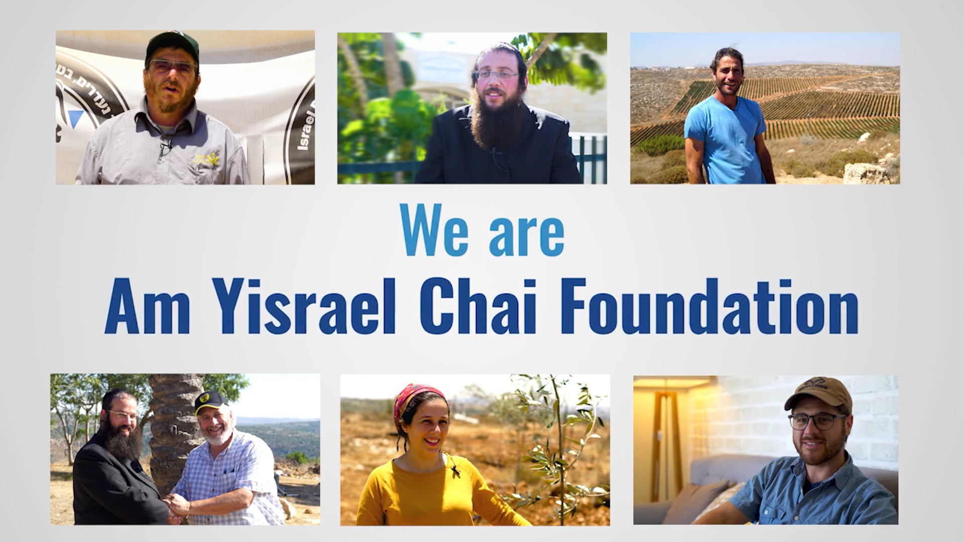 We Are Am Yisrael Chai Fund
