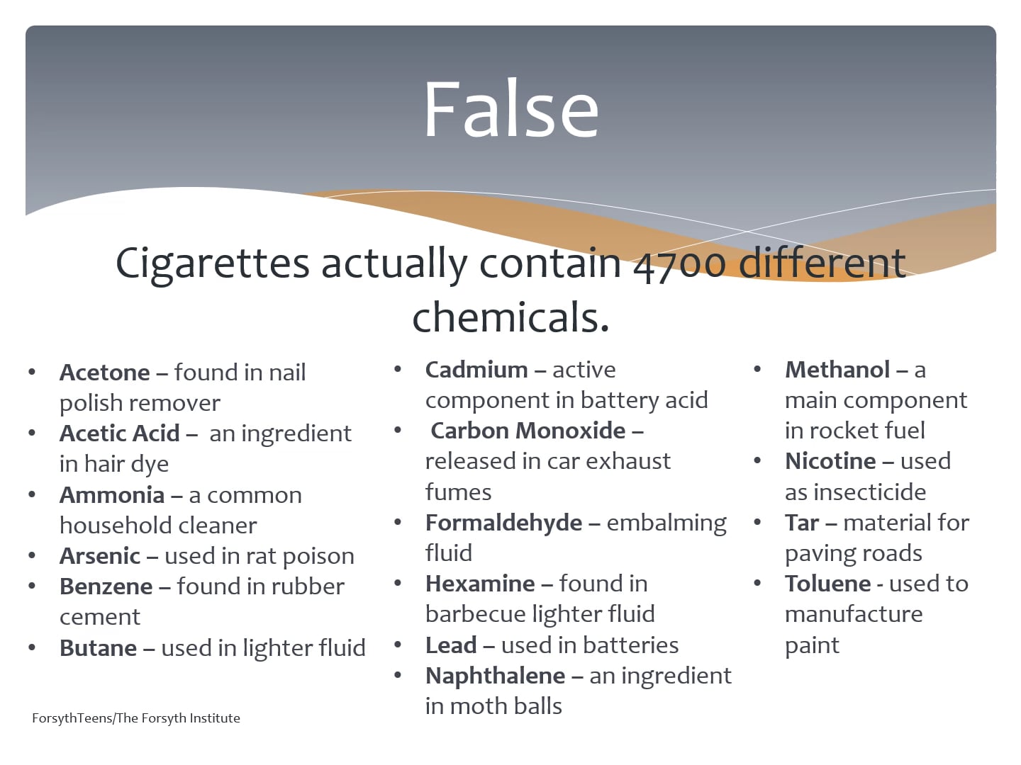 Tobacco Quiz on Vimeo