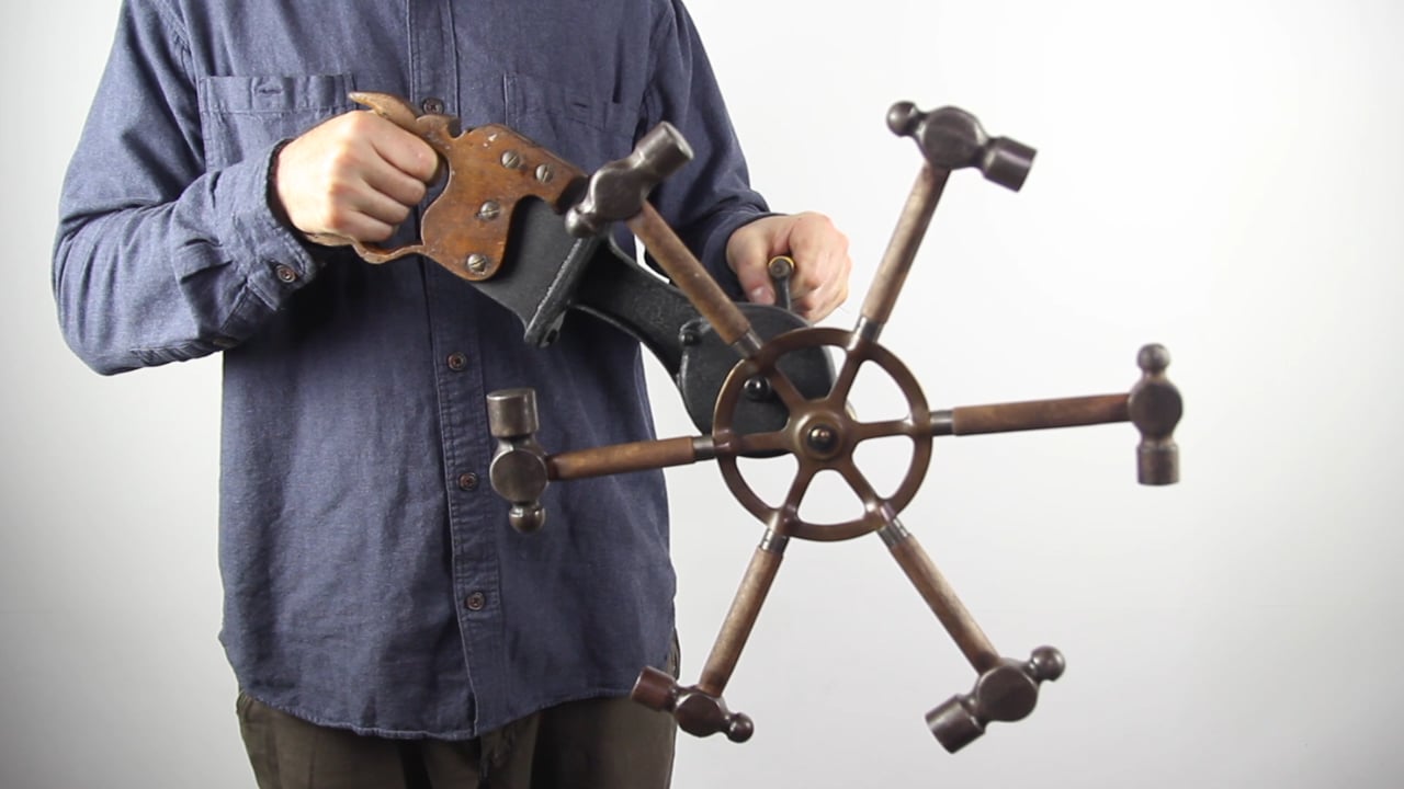 Roto Hammer in motion