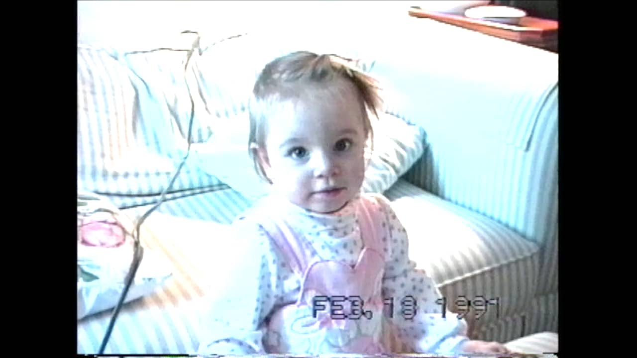 1991 - Zoe at 1 year 2 months on Vimeo