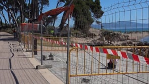 Comencen les obres a la platja del Portitxol