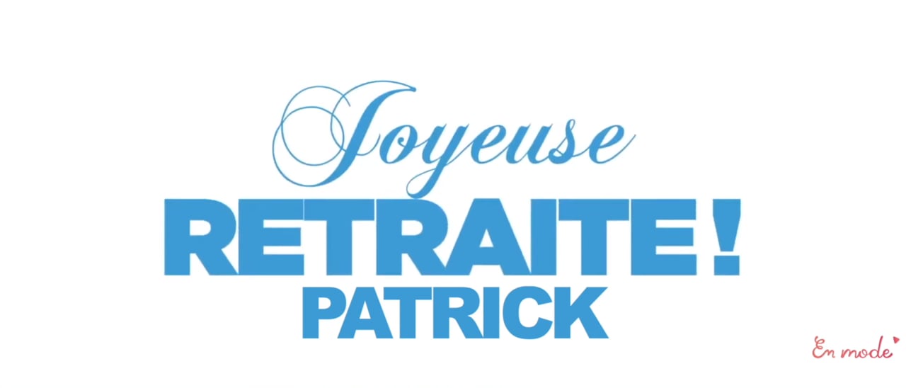 Exemple montage vidéo départ à la retraite !