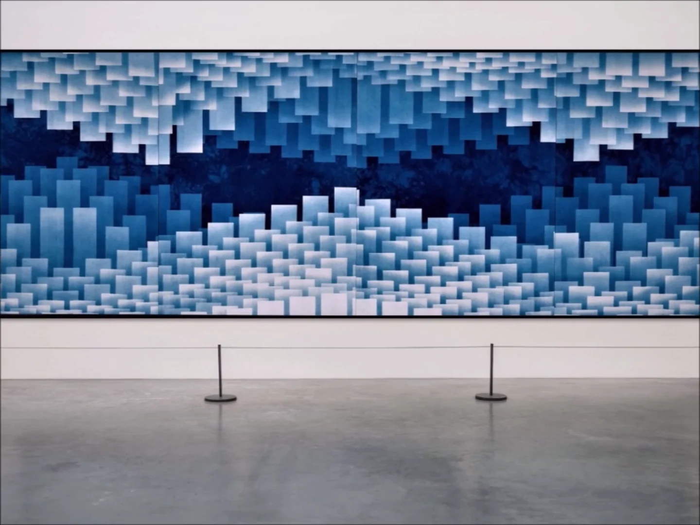 藍染アート作品 常設展5月】大田耕治藍染作品展示「風の音」 | 広島市中区幟町