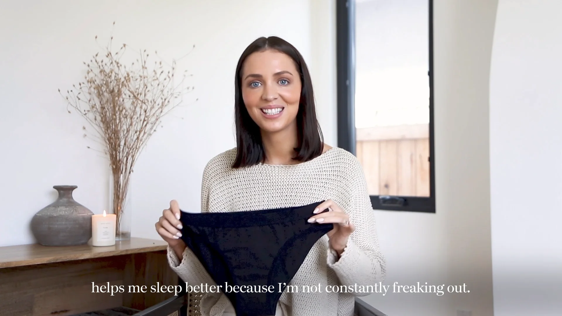 Madison reviews Cora Period Underwear on Vimeo