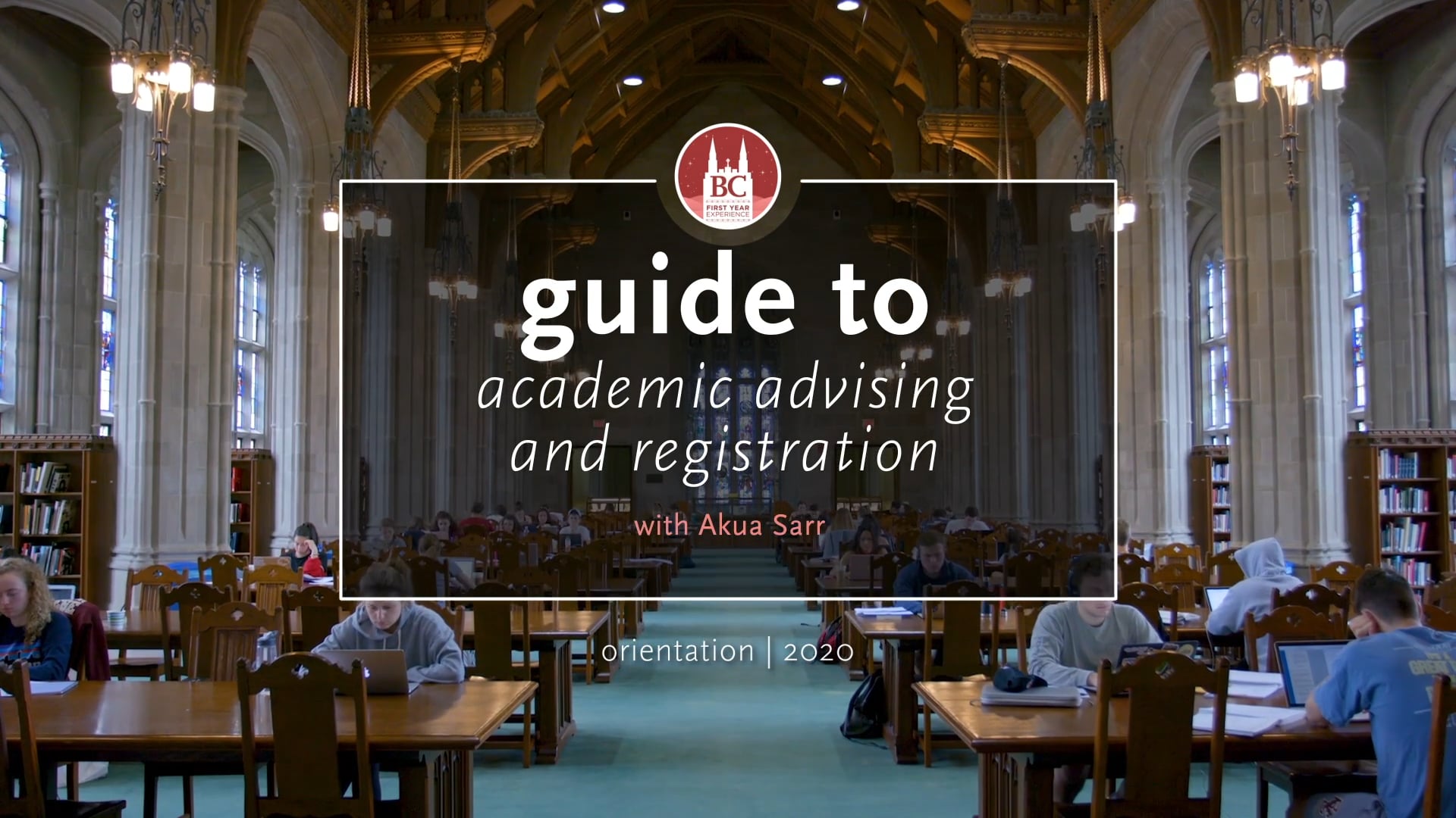 Guide to Academic Advising