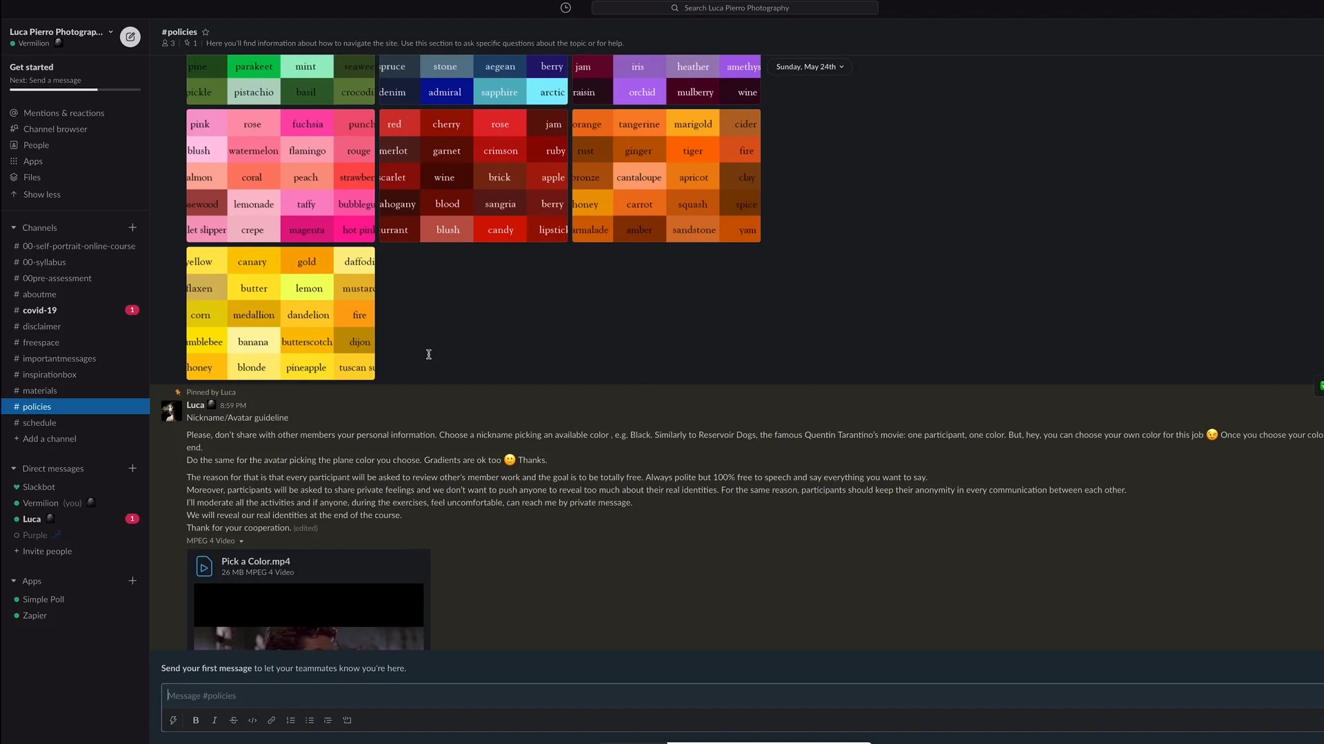 Tutorial: How to access to the workspace on Vimeo