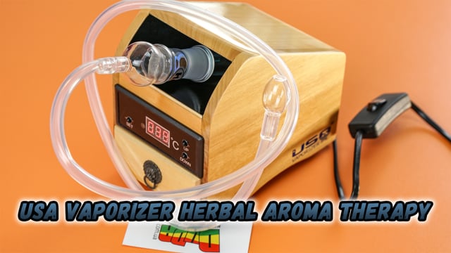 Вапорайзер домашний USA Vaporizer Herbal Aroma Therapy Electronic With Lig (Хербал Арома Терапи Електроник Виз Лиг)