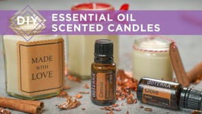 Velas perfumadas de bricolaje inspiradas en el otoño