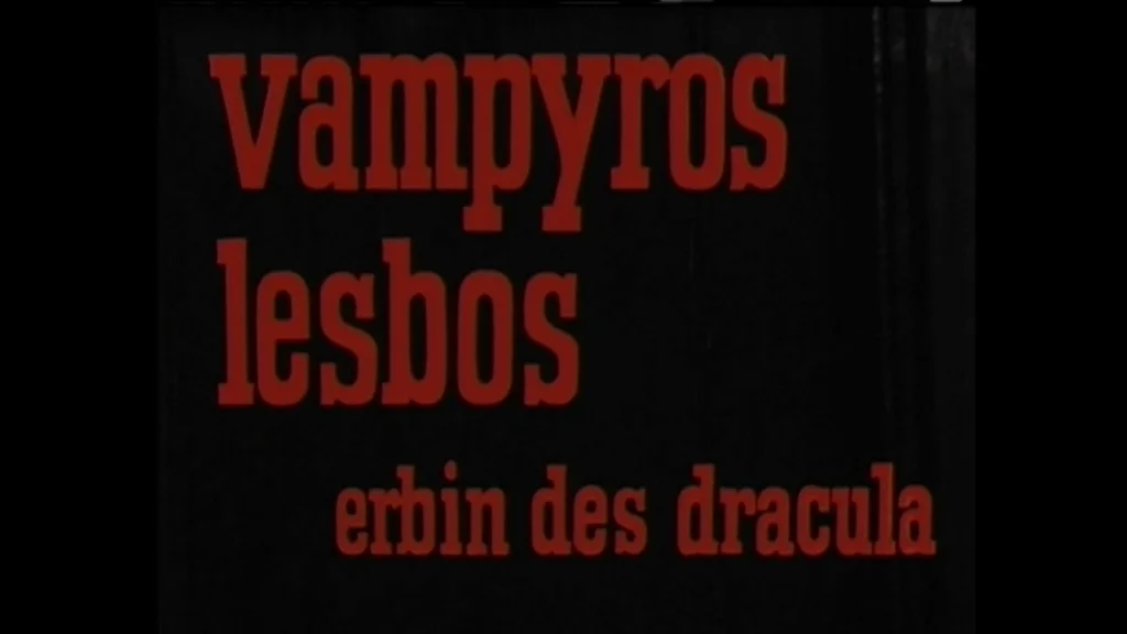 Vampyros on sale lesbos online