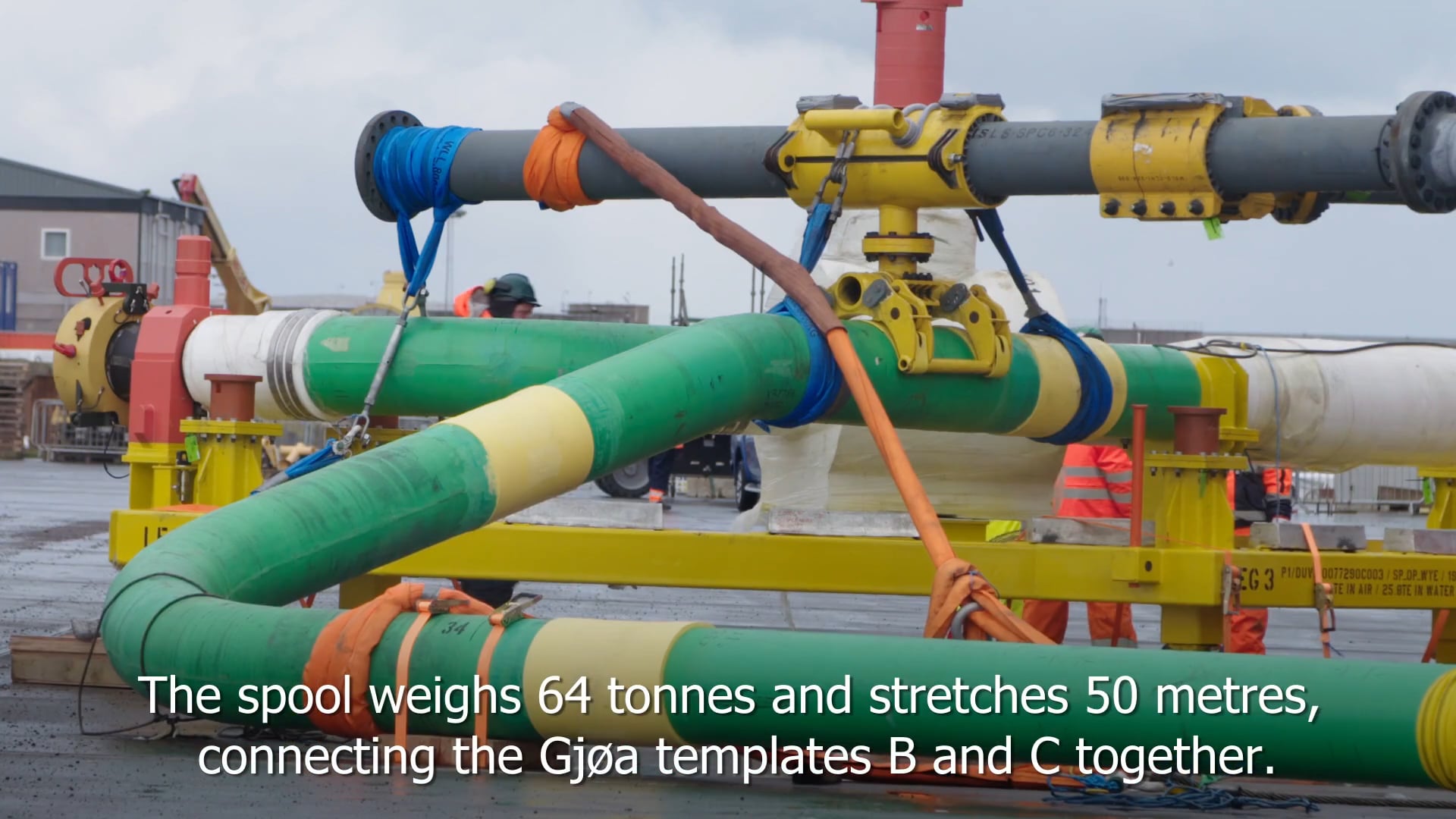Duva Spool load out and installation by Skandi Africa on Vimeo
