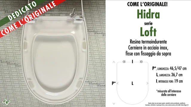 COPRIWATER per wc FIORILE. IDEAL STANDARD. BIANCO STANDARD. “COME  l'ORIGINALE” ✓  online!