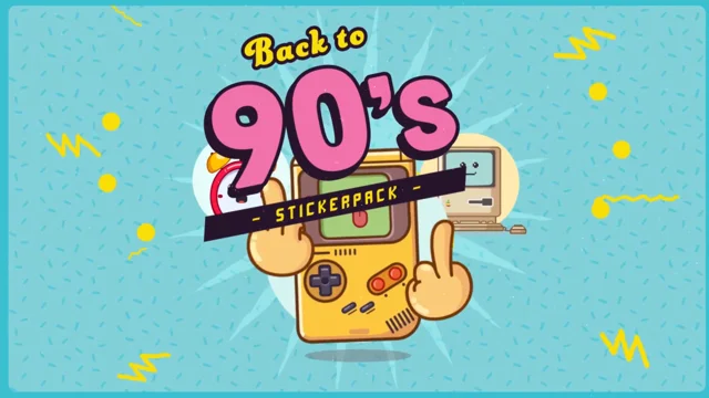 90s Gadgets' animated stickerpack for Telegram :: Behance