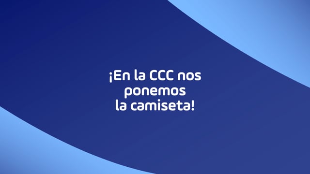 ¡En la CCC nos ponemos la camiseta!