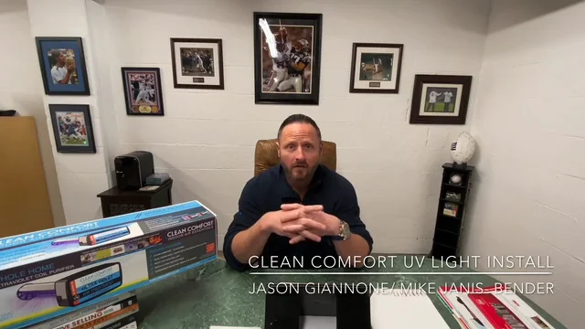 Clean Comfort UV Light Install