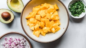 Easy Mango Avocado Salsa